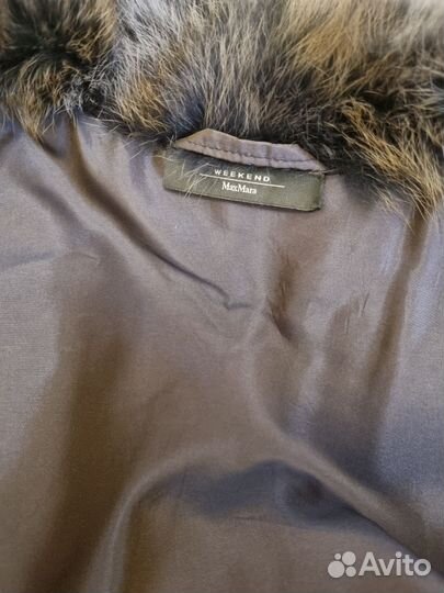 Шуба из меха лисы