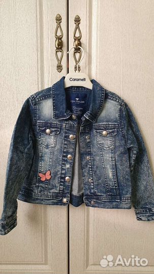 Джинсовая куртка TOM tailor для девочки