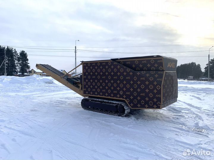 Дробилка бетона / древесины в аренду