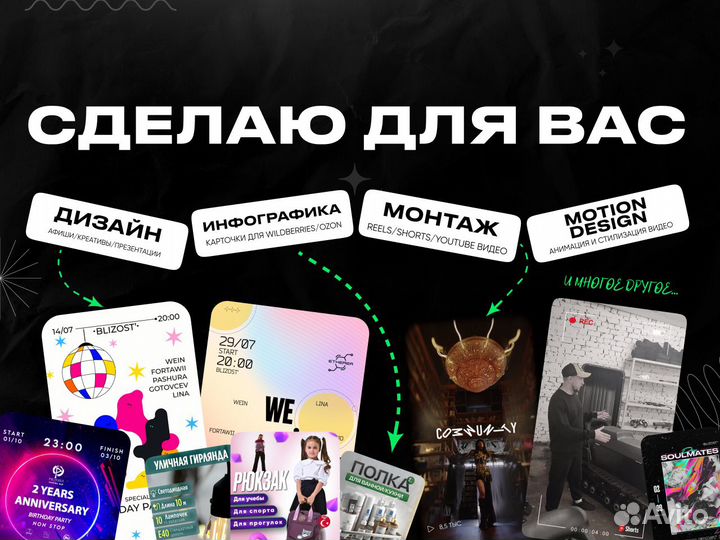 Motion designer, 2D/3D Анимация