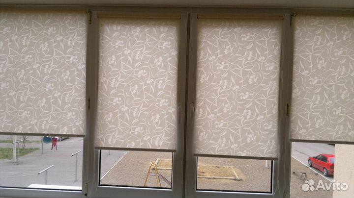 Рулонные шторы на Кухню