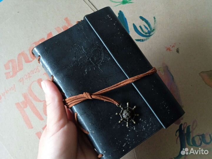 Кожаный Блокнот Ручной Работы