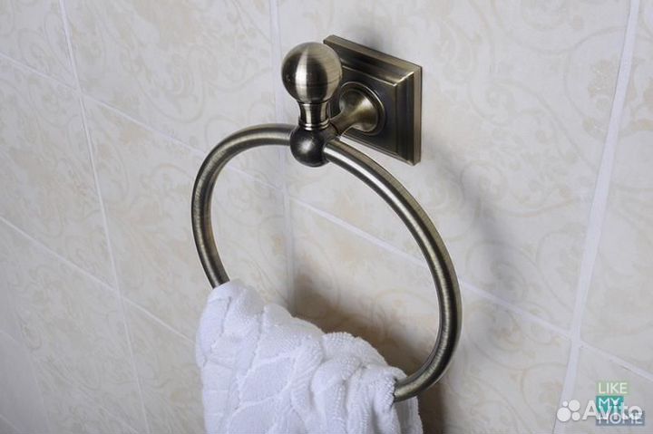 Держатель для полотенца Roytend antique bronze