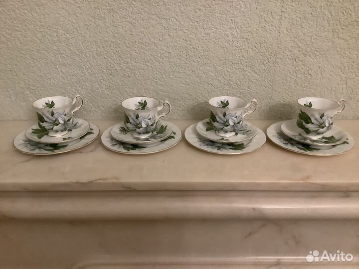 Кофейное трио. Paragon. Англия. Фарфор