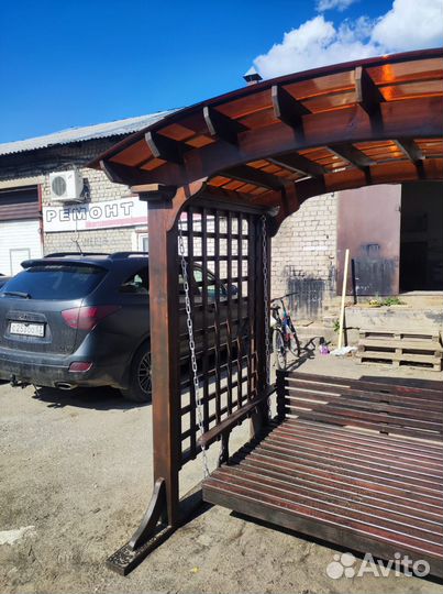 Качель пергола