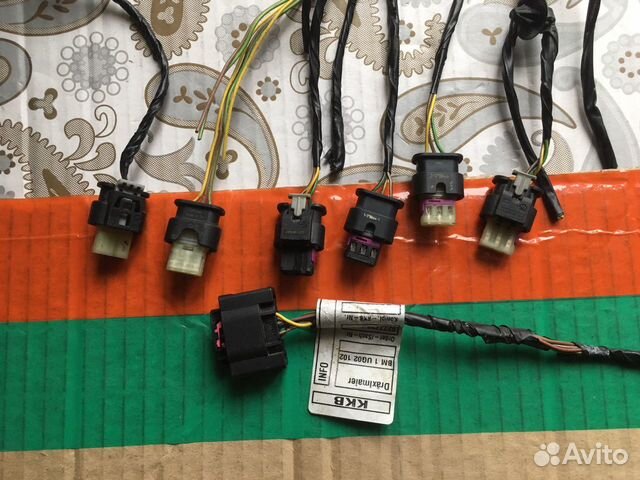 1-1718644-1 Разъем парктроника BMW G F фишка купить в Санкт-Петербурге ...