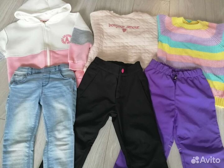 Пакет вещей на девочку 104