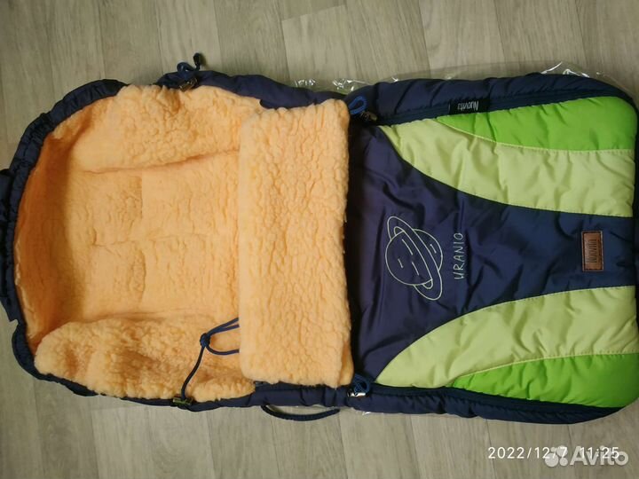 Зимний конверт в коляску до 3 лет