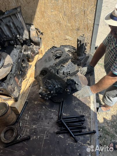 Двигатель на маз ямз 650 в разборе