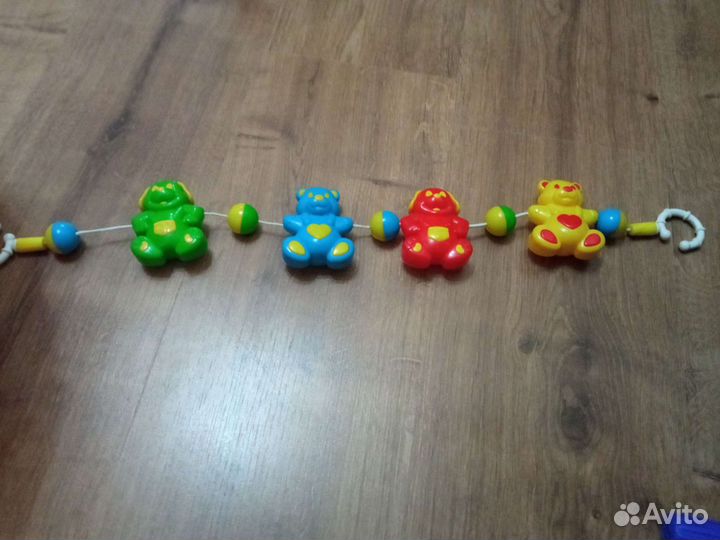 Прорезыватель, погремушки,игрушка на коляску. нева