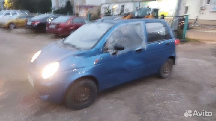 Daewoo Matiz 0.8 МТ, 2012, битый, 112 000 км