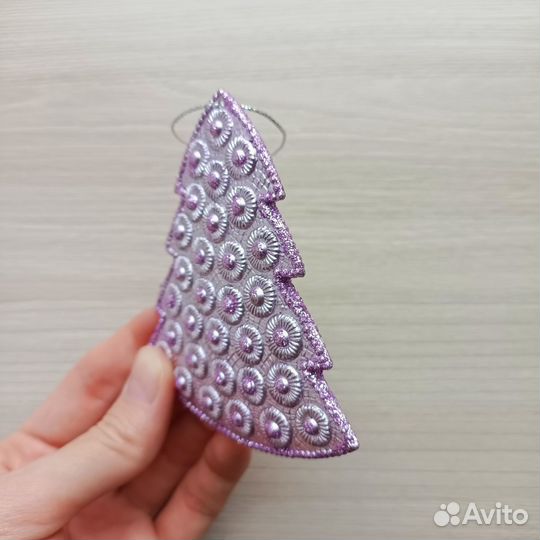 Елочная игрушка / подвеска Елочка