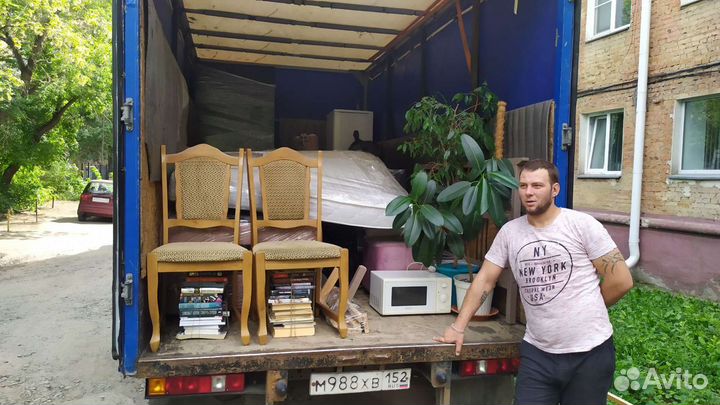 Грузоперевозки газель Грузчики Переезды