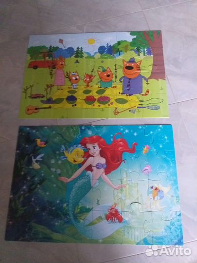 Пазлы 3 штуки