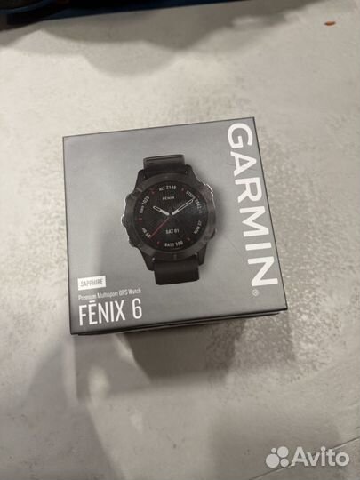 Часы garmin fenix 6