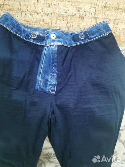 Джинсы утепленные 140