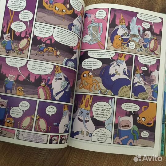 Комикс adventure time