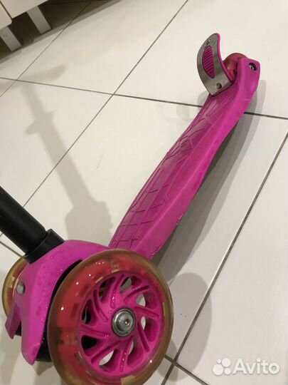 Самокат трехколесный triumf