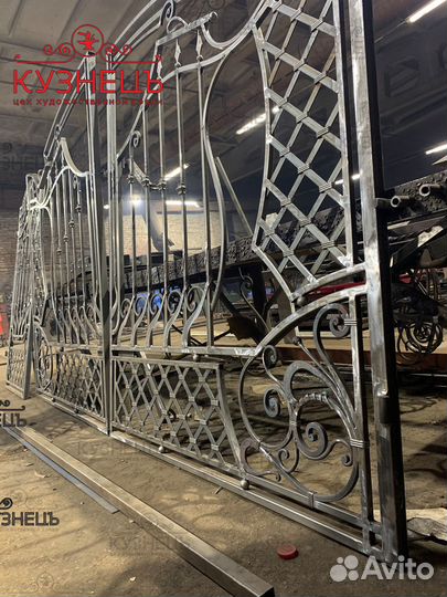 Кованные ворота