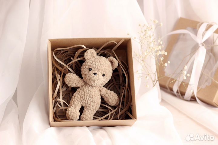 Плюшевый мишка ручной работы