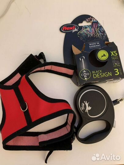 Ошейник с поводком для кошки