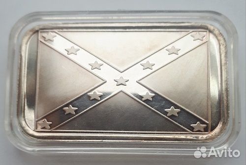 Сша.Слиток.Серебро.Символ байкеров.Унция.999