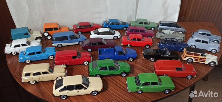 Модель автомобиля Москвич, 1:43, СССР и Deagostini