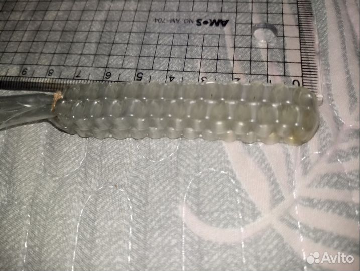 Маленький брелок пвх прозрачный