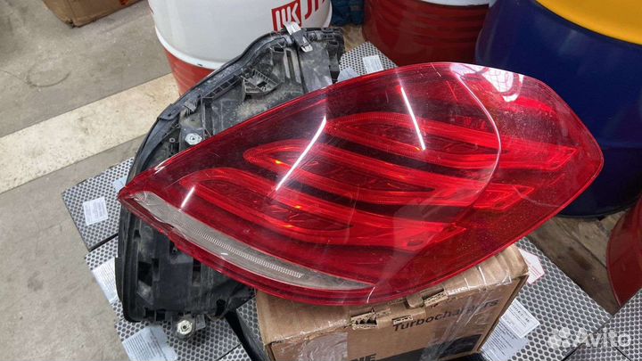 Оптика на mercedes 222, 2019 год