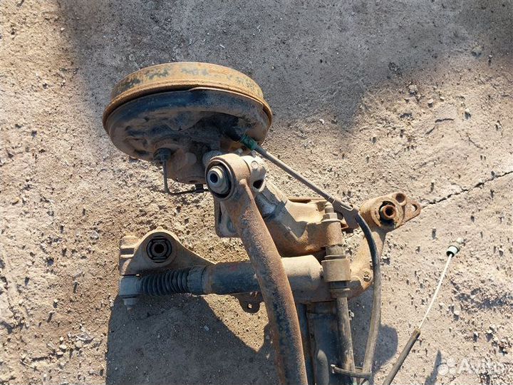 Балка подвески задняя Peugeot 206 седан KFW 2007