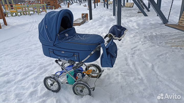 Коляска prampol marti maxi + зимний конверт