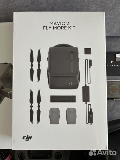 Новый Mavic 2 Pro+Fly More Kit + 128Gb+PolarPro