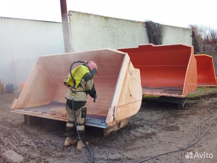 Пескоструйная обработка, Пескоструй выезд