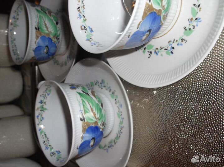 Чайные пары фарфор лфз 1 сорт