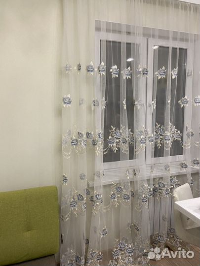 Тюль производства Турция. Очень красивая вышивка