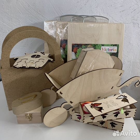 Заготовки деревянные для творчества