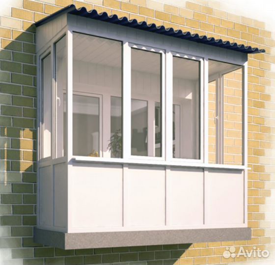 Балкон остекление