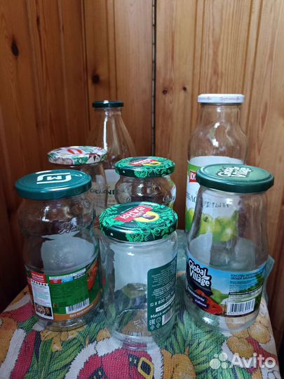 Банки стеклянные б/у