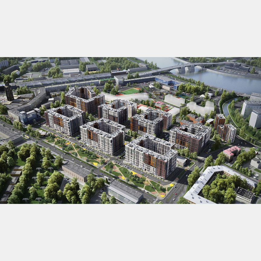 2-к. квартира, 68,7 м², 2/16 эт.