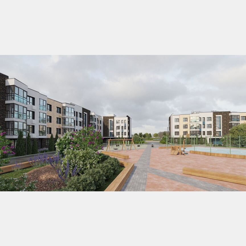2-к. квартира, 76,4 м², 3/5 эт.