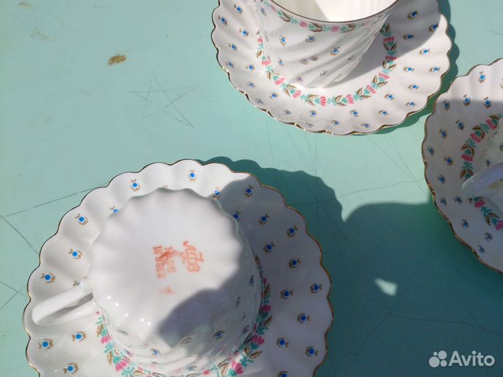 Чашки с блюдцами. ифз. Кофейные пары