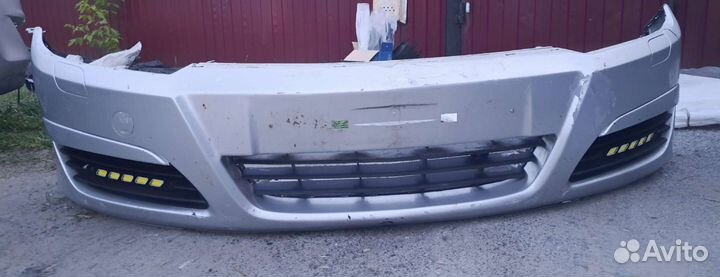Бампер передний на opel astra h
