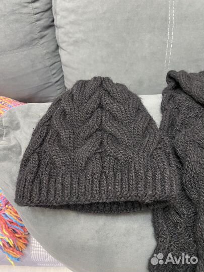 Шапка и снуд женский