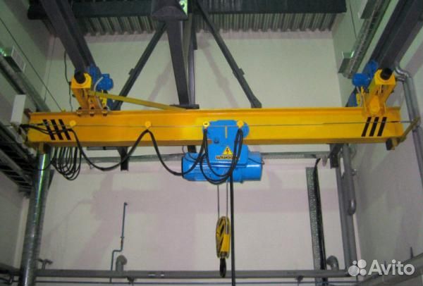 Ремонт кранов, кран-балок, талей. Радиоуправление