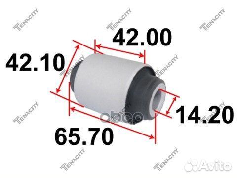 Сайлентблок Tenacity (3086) aamho1041 Front