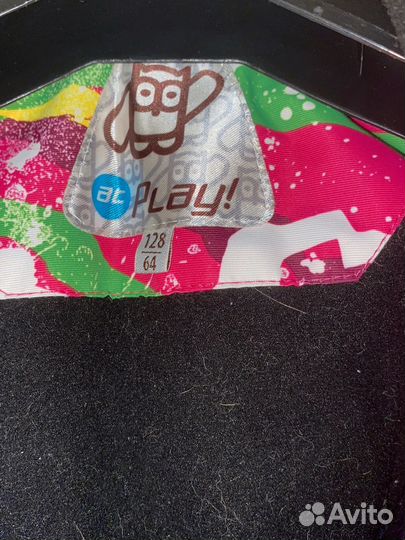 Зимний комбинезон для девочки 128