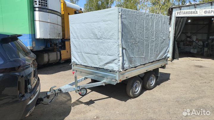 Прицеп со съёмными бортами. Кузов 2,62*1,65м