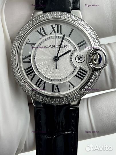 Часы Cartier Вallоn Вleu dе 36 mm Квaрц Kaртье