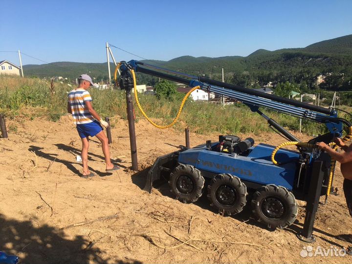 Винтовые сваи под ключ