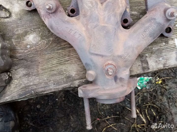 Выпускной коллектор рено логан